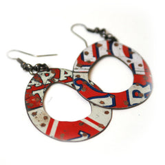 Jane Harrison Recycled Tin Earrings