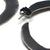Lisa Crowder Oxidized Hoop Earrings