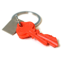 5 Orange Keys Keychain